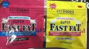 Fast Fat weight gain product, 60 tablets (red bag + yellow bag). Set Jenks Company