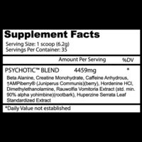 طاقة المهرج سايكوتك 35مكيال. شركة انسين لابز INSANE LABZ PSYCHOTIC PRE-WORKOUT 35 SERVINGS