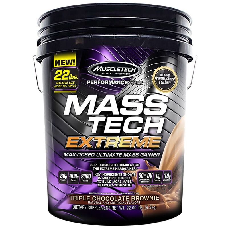 ماستك لزيادة الضخامة والكتلة العضلية سطل 10كيلو غرام. شركة مصل تك الامريكية MASSTECH