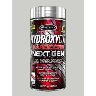 حارق الشحوم هيدروكسيكات 100كبسولة شركة مصل تك MUSCLETECH HYDROXYCUT HARDCORE NEXT GEN