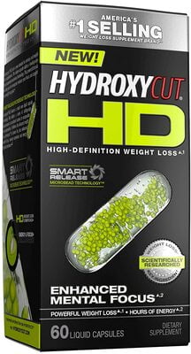 حارق الشحوم اج دي هايدروكسيكات HD HYDROXYCUT FAT BURNER