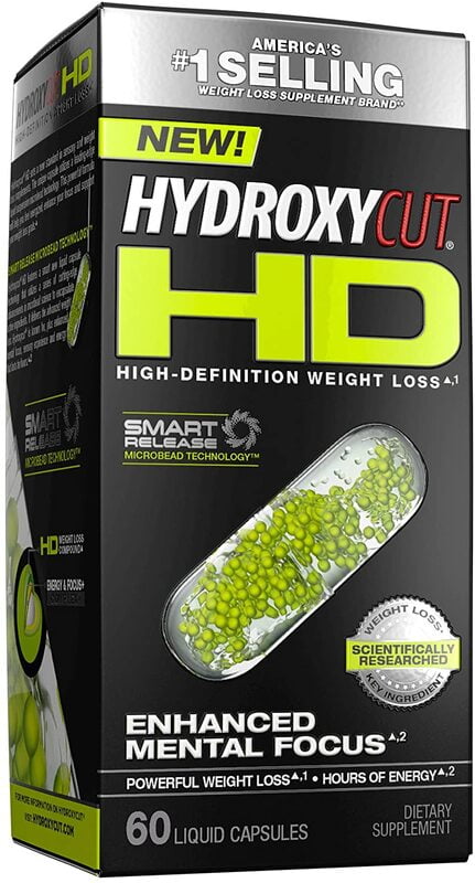 حارق الشحوم اج دي هايدروكسيكات HD HYDROXYCUT FAT BURNER