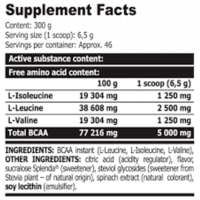 اكسترا فت بي سي اي اي 46 مكيال EXTRIFIT, BCAA INSTANT, 300 G S