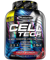 منتج سل تك خليط كرياتين واحماض 56مكيال CELL TECH FROM MUSCLE TECH 5LB