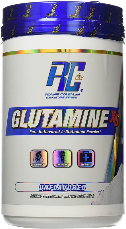 كلوتامين روني كولمان 400 حصة . 1كيلو غرام GLUTAMINE XS RONNIE COLEMAN 400SV