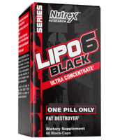 حارق الشحوم وطاقة ليبو6 60 كبسولة LIPO-6 BLACK UC