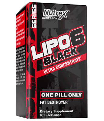 حارق الشحوم وطاقة ليبو6 60 كبسولة LIPO-6 BLACK UC