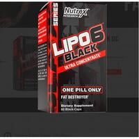 حارق الشحوم وطاقة ليبو6 60 كبسولة LIPO-6 BLACK UC