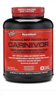 ايزو بروتين مصل مدز كارنيفور اللحم البقري 56 حصة + CARNIVORE BEEF PROTEIN MUSCLE MEDS