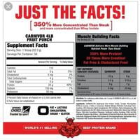 ايزو بروتين مصل مدز كارنيفور اللحم البقري 56 حصة + CARNIVORE BEEF PROTEIN MUSCLE MEDS