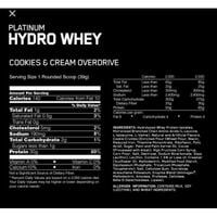 بروتين اوبتمم نوترشن هايدرو وي + HYDRO WHEY ON OPTIMUM NUTRITION
