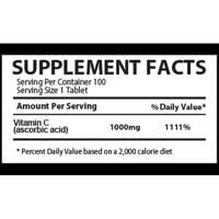 فيتامين سي مصل رولز حصة 100 + MUSCLE RULZ VITAMIN C-1000