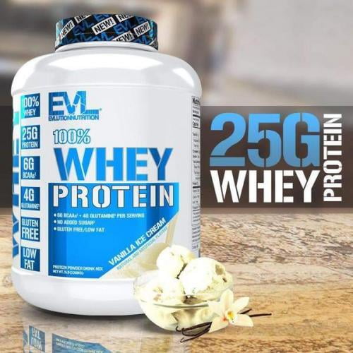بروتين وي ايفلوشن EVL EVLUTION 100% WHEY PROTEIN