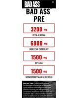 طاقة باداس 50 حصة+ BADASS PRE WORKOUT طاقة باداس 50 حصة+ BADASS PRE WORKOUT