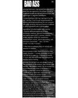 طاقة باداس 50 حصة+ BADASS PRE WORKOUT طاقة باداس 50 حصة+ BADASS PRE WORKOUT