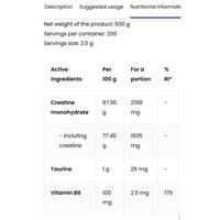 كرياتين اوستروفيت 200 حصة + OSTROVIT CREATINE