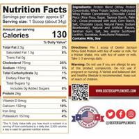 ايزو بروتين وي كولد دكستر جاكسون 67 حصة + WHEY GOLD ISO PROTEIN DEXTER JACKSON