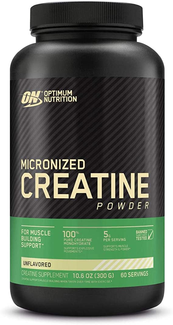 Creatine Monohydrate Micronized, Optimum Nutrition ON 60 serv كرياتين مونوهيدرات شركة اوبتمم نوترشن, 60 حصة Creatine Monohydrate Micronized, Optimum Nutrition ON 60 serv كرياتين مونوهيدرات شركة اوبتمم نوترشن, 60 حصة