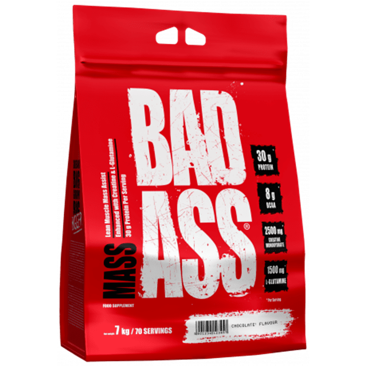 Mass Gainer Badass بروتين الضخامة والتصعيد باداس ماس 140 مكيال 7كيلو