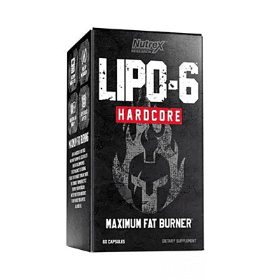 Fat Burner, Lipo 6 Hadcore Maximum Fat Burn, 60 Caps, Nutrex Research حارق الشحوم لايبو ٦ هردكور ٦٠ كبسولة شركة نيوتركس
