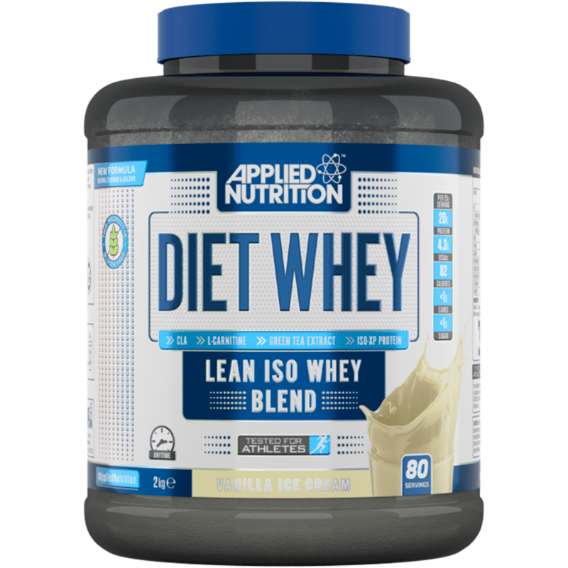 Iso Protein, Diet Whey, Applied Nutrition,  80 Servings  بروتين التنشيف دايت وي شركة ابلايد نوترشن ٨٠ مكيال