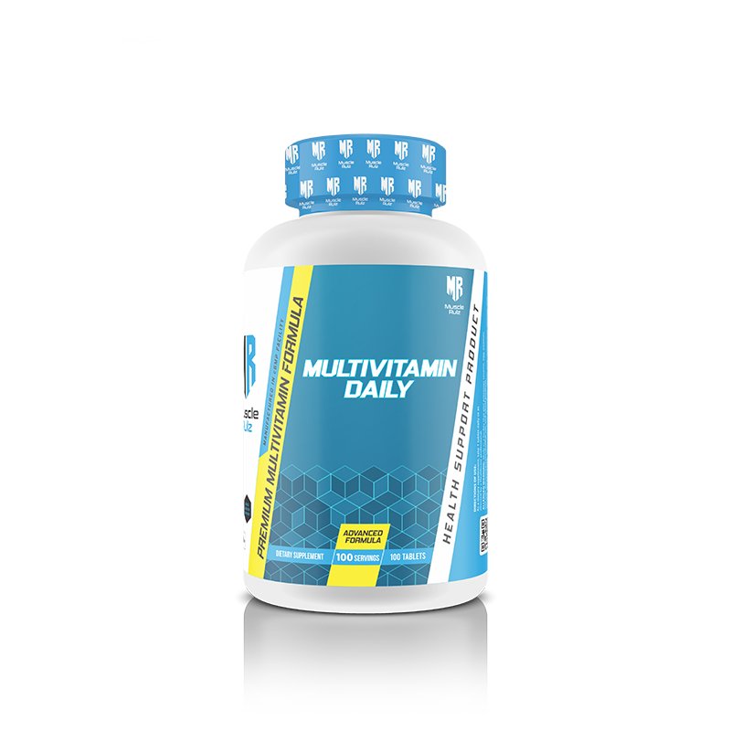 Multivitamin Multimineral Muscle Rulz MZ ملتي فيتامين 100 حبة شركة مصل رولز